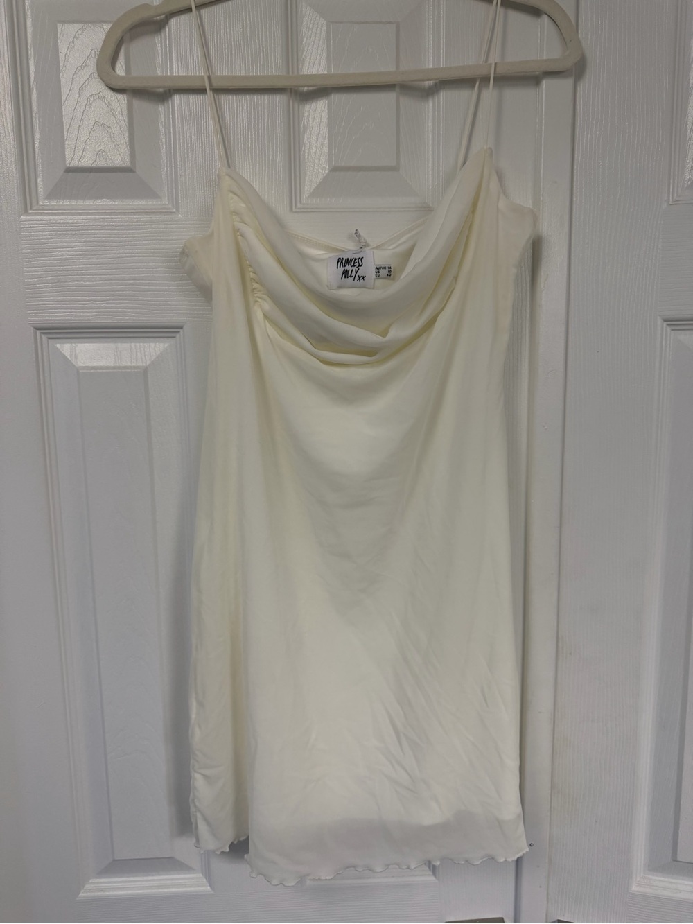 Princess Polly Ivory Cowl Slip Camisole